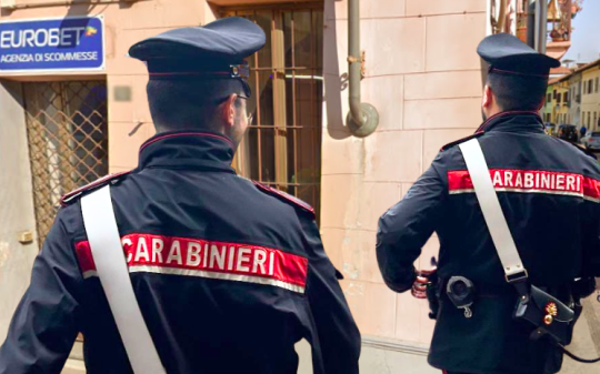 Volpiano, colpo all'Eurobet