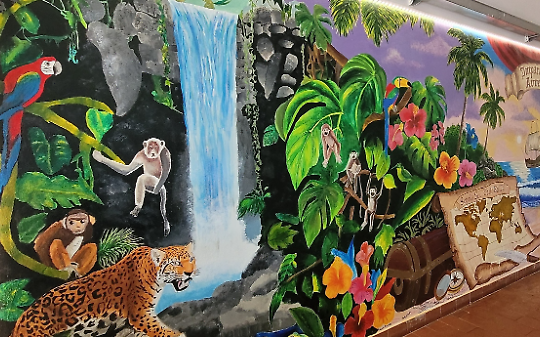 Murales e creatività: la scuola media di San Giorgio Canavese rinasce con i colori dei suoi studenti