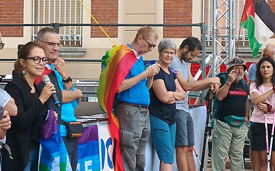 Settimo Torinese in cammino per Gaza. La città nella rete nazionale della marcia per la pace