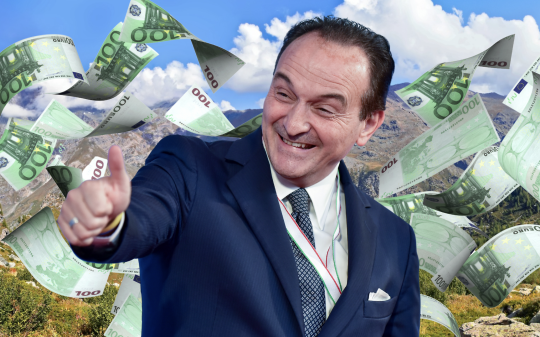 Il Presidente della Regione Piemonte, Alberto Cirio