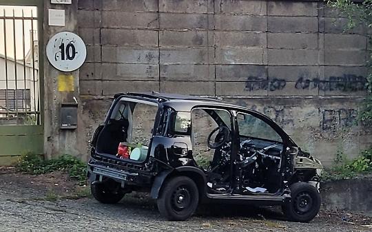 Rivoli, ritrovata auto