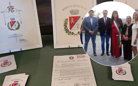 Monteu da Po, dal dolore dell’alluvione alla rinascita con il nuovo stemma comunale