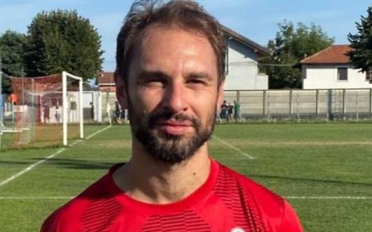 Lorenzo Migliardi ha realizzato la rete del pareggio per il Caselle