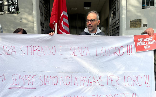 Postalcoop travolta dall’inchiesta “Epicentro”: trenta lavoratori senza stipendio e senza futuro