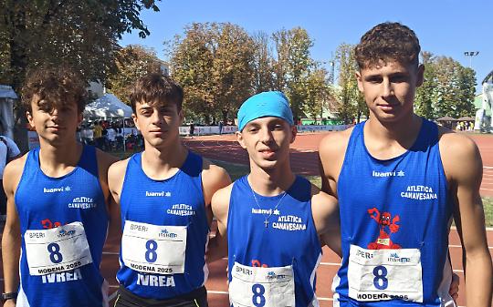 Atletica Canavesana staffetta 4x400