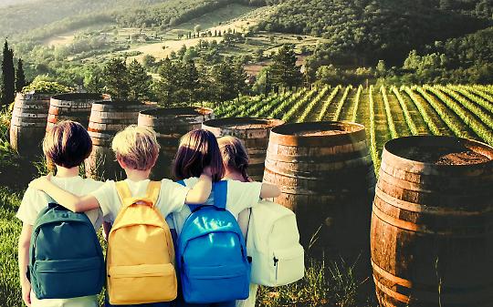 Balangero, la scuola diventa vigna