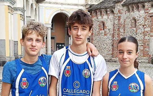Giacomo Aiassa, Matteo Polidoro e Rebecca Capobianco