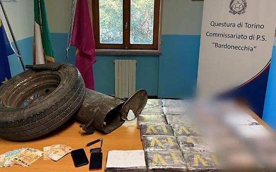 29 chili di cocaina nascosti 