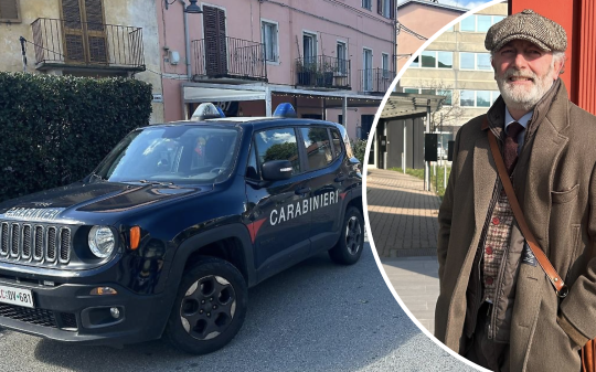 In foto, la scena del delitto e l'avvocato Filippo Amoroso