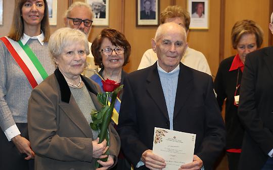 Sessant’anni d’amore e novant’anni di vita: San Mauro celebra le sue famiglie più longeve