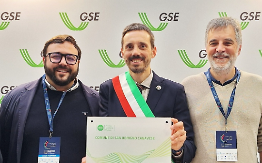 San Benigno Canavese è tra i Comuni più virtuosi d’Italia per la programmazione energetica