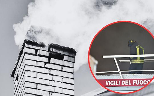 Incendio partito dalla canna fumaria rischia di mandare in cenere un&rsquo;intera palazzina a San Sebastiano da Po