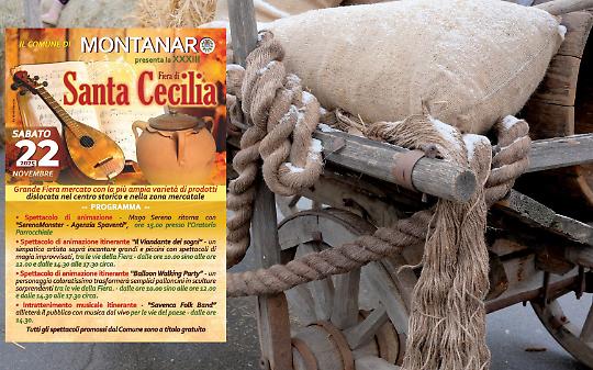 Montanaro celebra la Fiera di Santa Cecilia