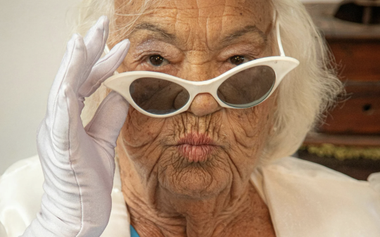 Immagine di repertorio – Foto generica di un’anziana