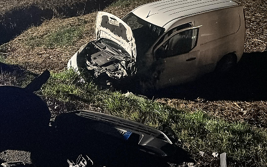 Incidente sulla provinciale 590 tra Cavagnolo e Monteu Da Po