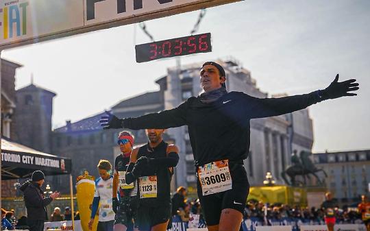 Da Villareggia alla maratona