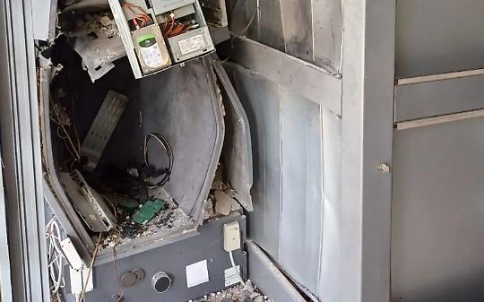 Esplosione al bancomat di Druento