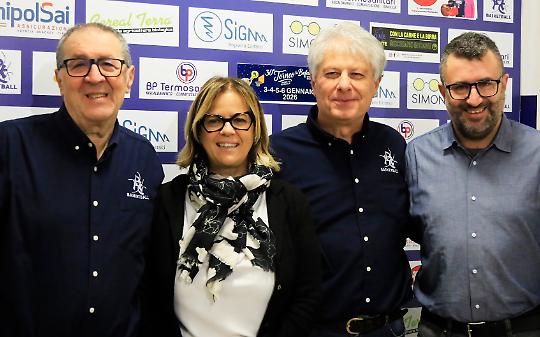 Biagio Morelli e Mauro Chiad&oacute; con Devietti e Bertino