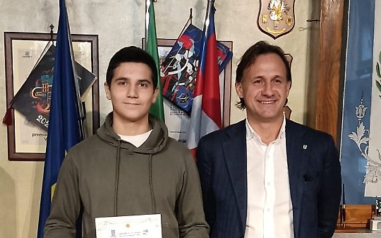 Volpiano premia il suo giovane campione: riconoscimento ufficiale per Loris Pisarro