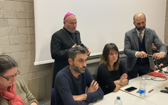 Anche il Vescovo si schiera con i lavoratori Konecta. Federico Bona:  "Non esiste un piano B"