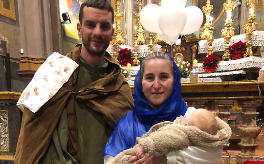 A Quincinetto il Natale prende vita: la Messa di Mezzanotte diventa presepe vivente