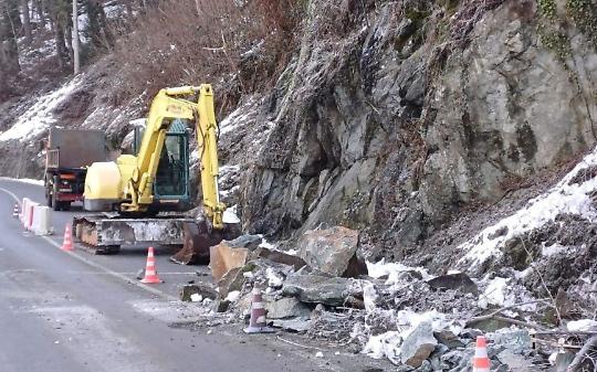 Frana nelle Valli di Lanzo