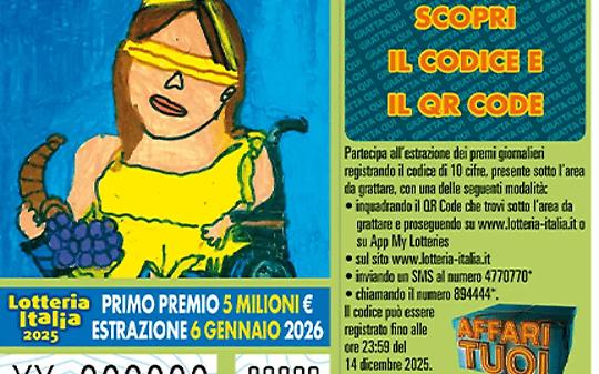 Lotteria Italia 2026, ecco i numeri vincenti