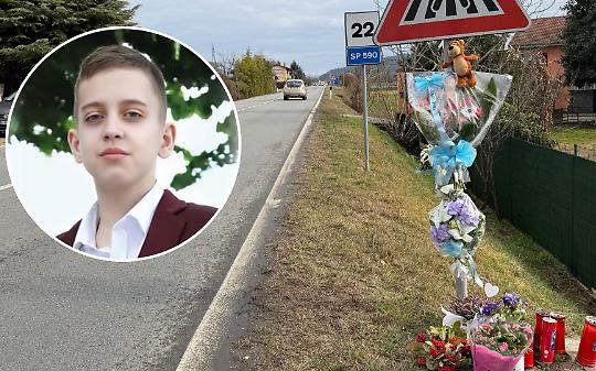 Lutto cittadino per il funerale di Mark, lo studente di 14 anni investito sulla provinciale 590