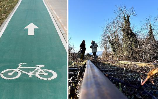 Addio ai binari, arriva l&rsquo;EuroVelo: l&rsquo;ex ferrovia Saluzzo&ndash;Moretta diventa una ciclabile tra Monviso e Po