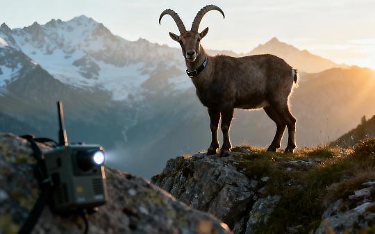 Stambecchi monitorati con GPS e fototrappole: Italia e Francia insieme per la tutela alpina