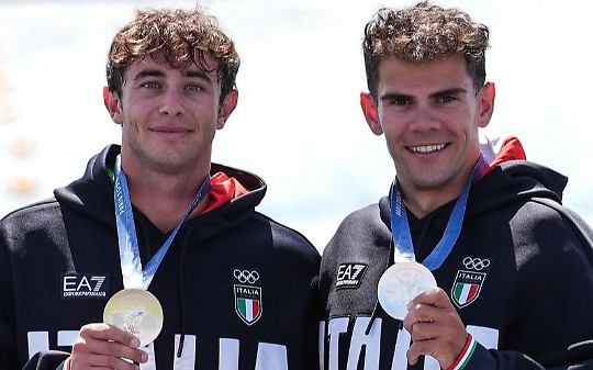 Medaglia di argento alle olimpiadi estive di Parigi