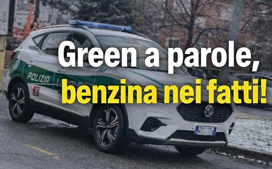 Green a parole, benzina nei fatti: la nuova auto dei vigili accende la polemica in citt&agrave;