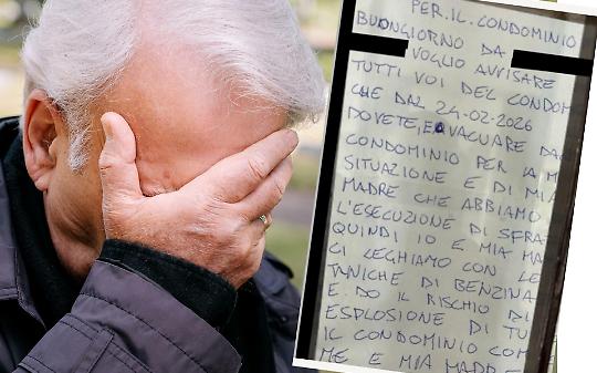 Minacciano il suicidio per lo sfratto: madre e figlio scatenano il panico in un condominio di Settimo Torinese