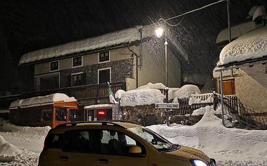 La neve torna protagonista in Canavese