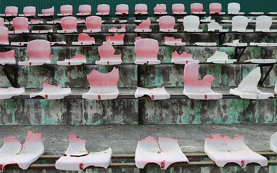 Vandalismi allo stadio