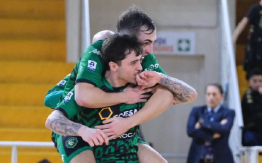 L'esultanza dei verdeneri