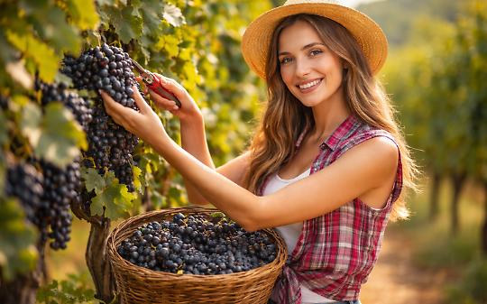 Vendemmia 2025 a 44,4 milioni di ettolitri, salgono le giacenze