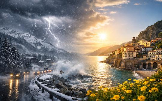 Ultima perturbazione di una lunga serie, assaggio di primavera nel weekend