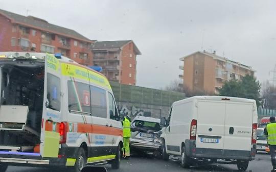 Scontro sulla tangenziale