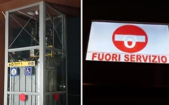 Ascensori fantasma a Venaria