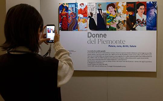 A Palazzo Lascaris la mostra sulle grandi donne 