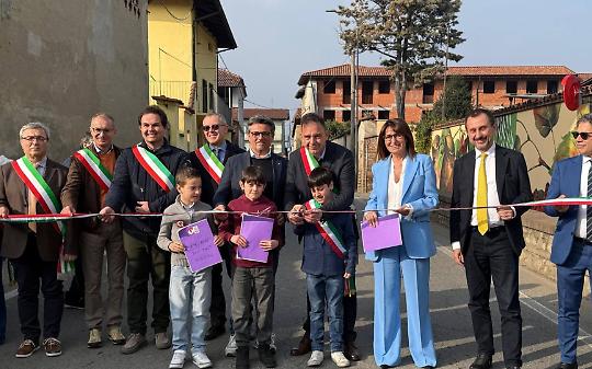 Oglianico, inaugurato il murale 