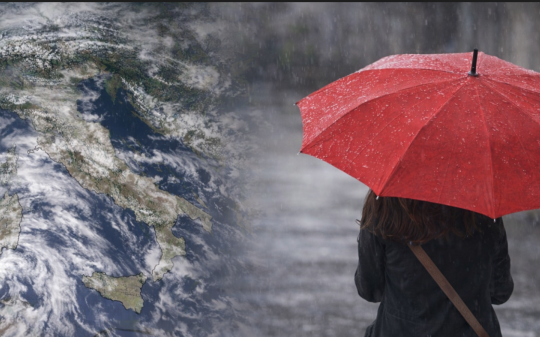 In arrivo i primi acquazzoni primaverili