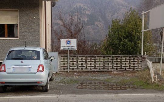 Via Celso Miglietti a Germagnano