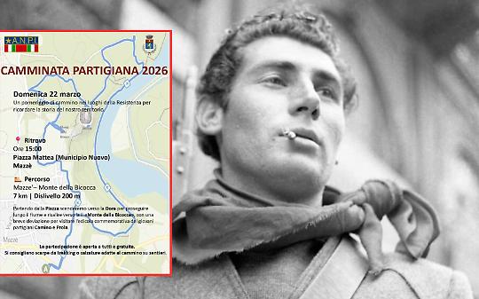 Mazz&egrave;, torna la Camminata Partigiana: sui sentieri della memoria verso il 25 Aprile