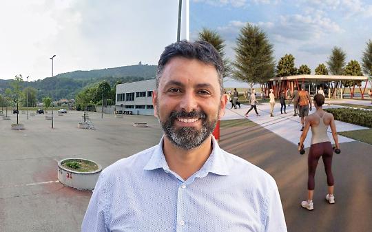 Lavori in piazza Gramsci a San Mauro, Bongiovanni: &ldquo;Mercato e parcheggi si riducono di un terzo&rdquo;