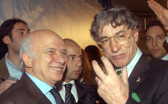 Pomicino e Bossi, due stili opposti della politica italiana