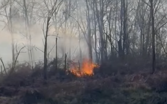 Vauda, il vento riaccende l&rsquo;incendio