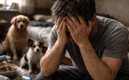 Gli portano via i cani e finisce a processo per maltrattamenti: ma era solo depresso