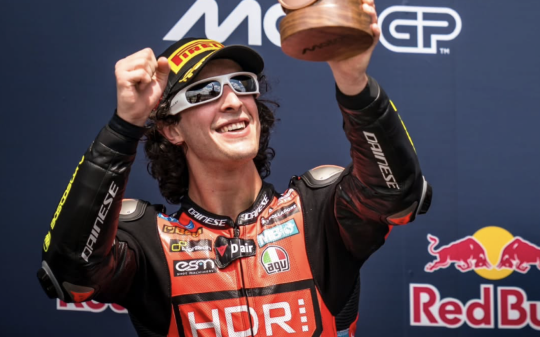 Celestino Vietti secondo negli USA: il pilota di Ciri&eacute; torna protagonista in Moto2